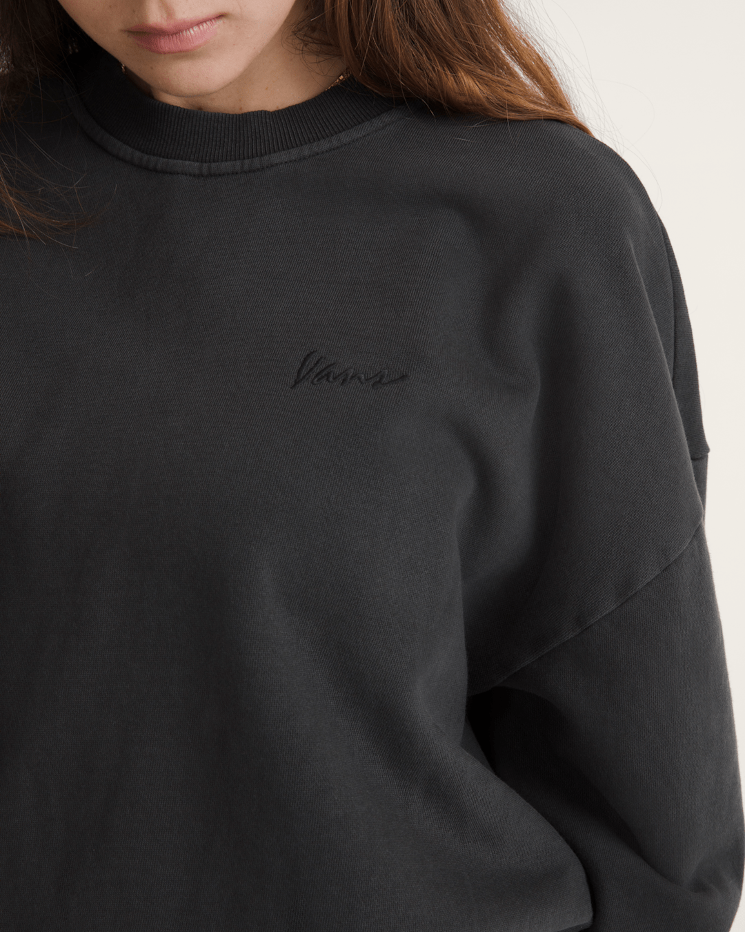 Vans Retro Crew Sweatshirt in Black