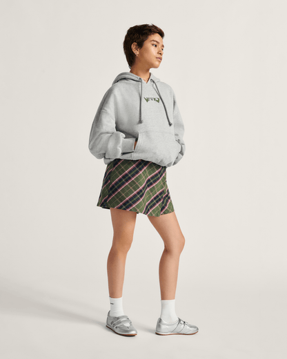 Vans World Peace Retro Pullover Hoodie in Heather Grey