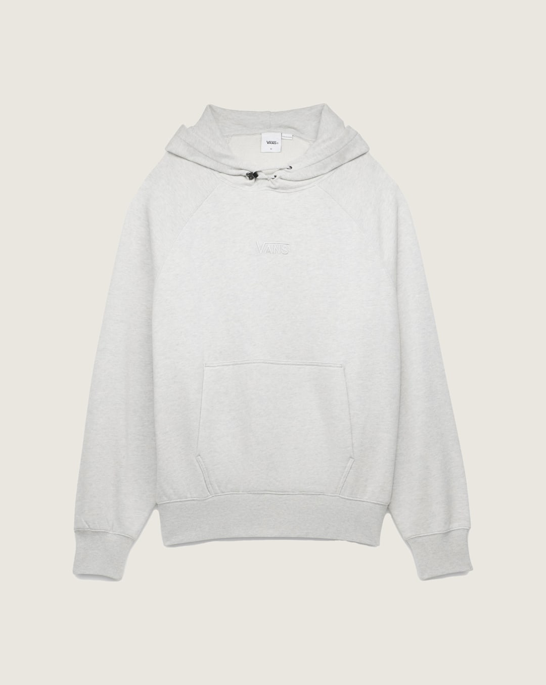 Vans Premium Hoodie in Ash Heather White