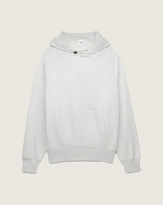 Vans Premium Hoodie in Ash Heather White