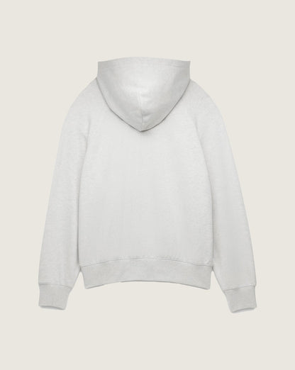 Vans Premium Hoodie in Ash Heather White