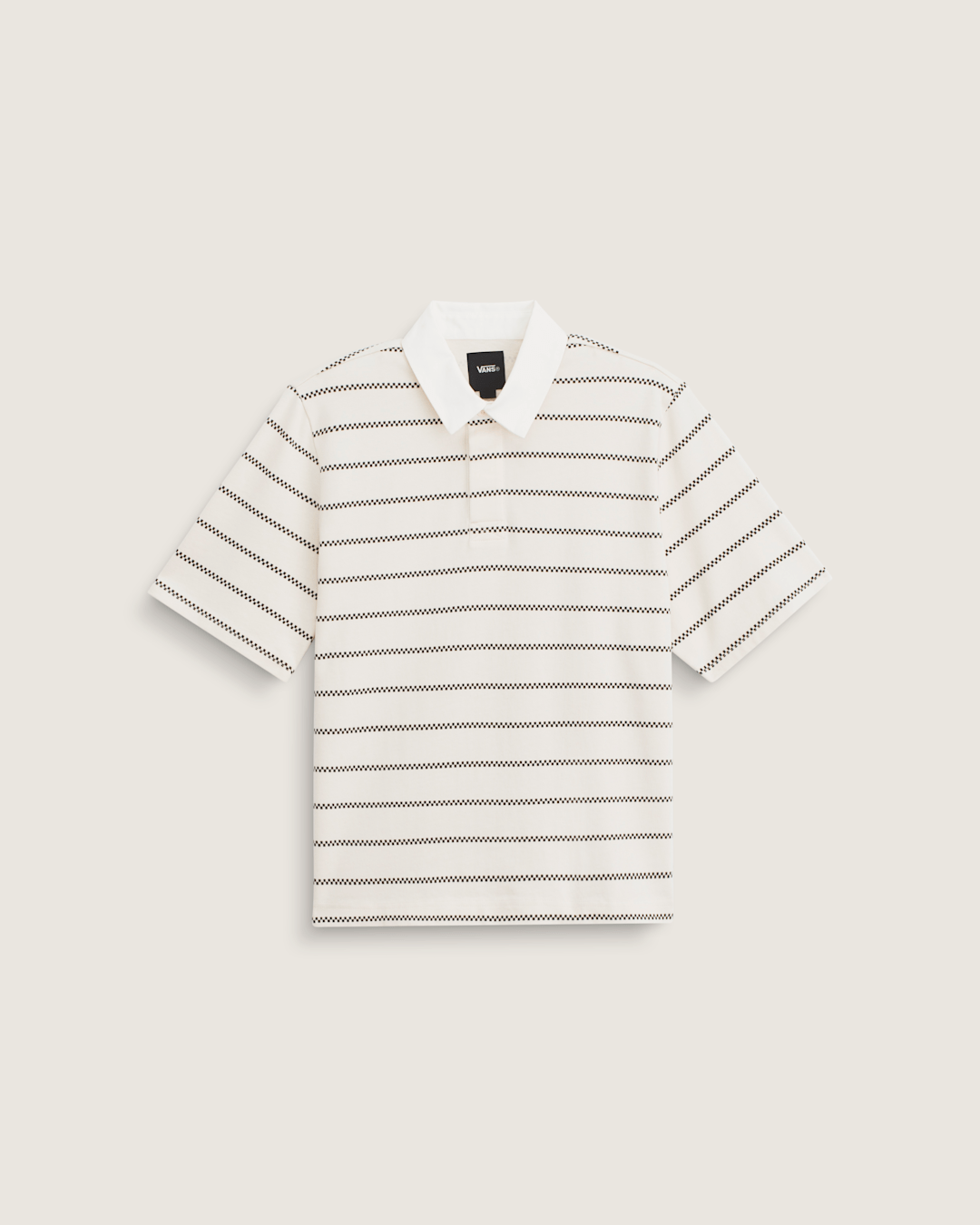 Vans Rugby Shirt in Marshmallow White