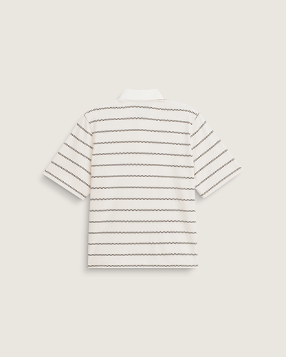 Vans Rugby Shirt in Marshmallow White