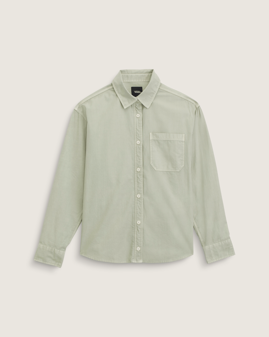 Vans Utility Shirt in Soft Sage Green
