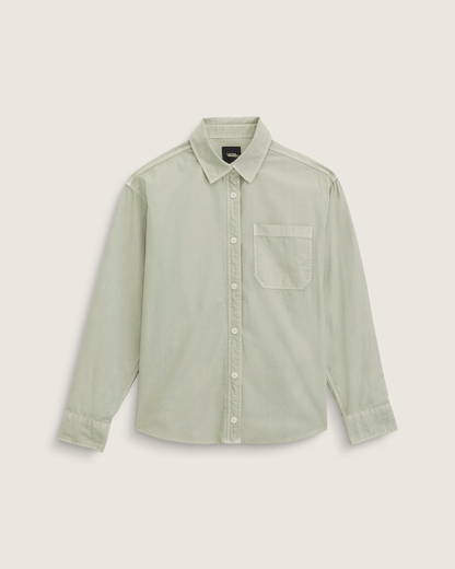 Vans Utility Shirt in Soft Sage Green