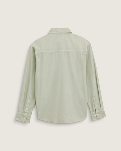 Vans Utility Shirt in Soft Sage Green