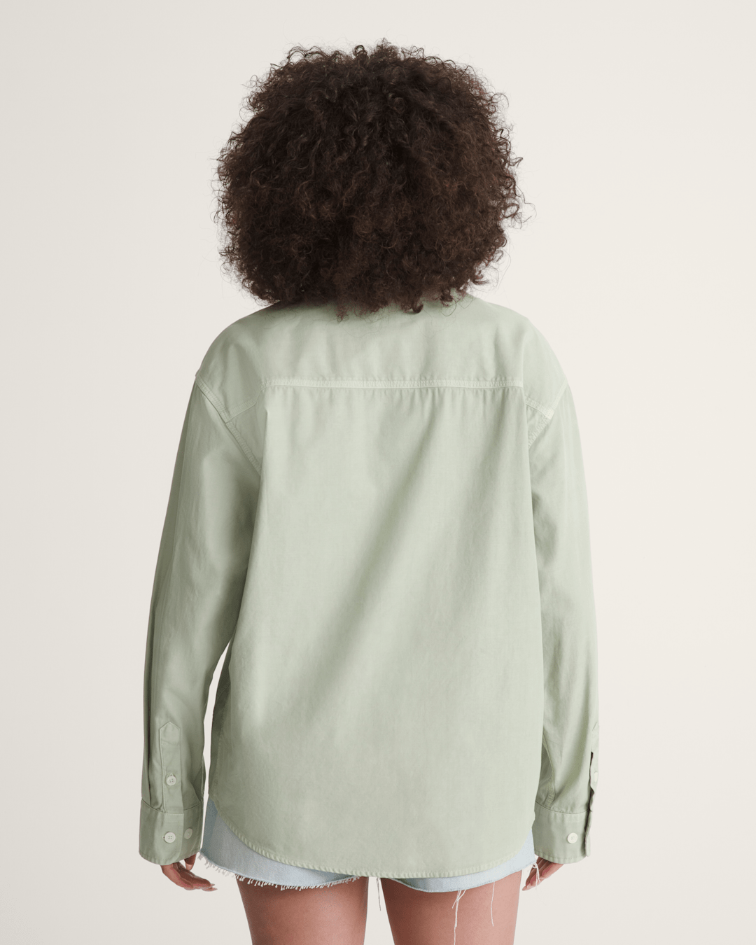 Vans Utility Shirt in Soft Sage Green