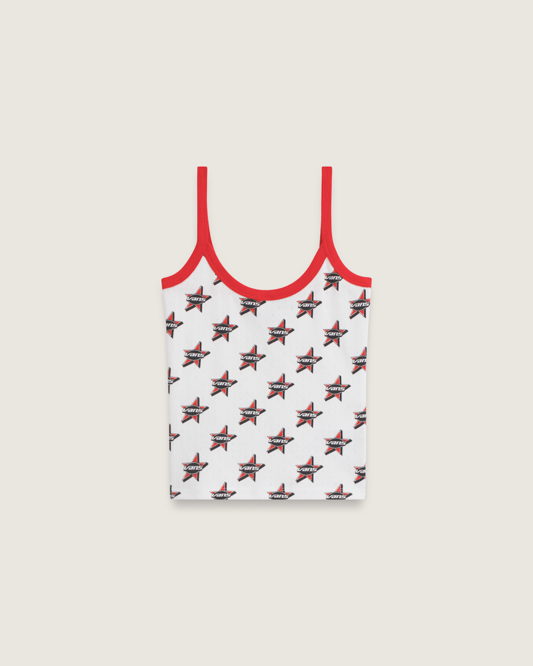 Vans Kiki Cami Tank Top in Racing Red