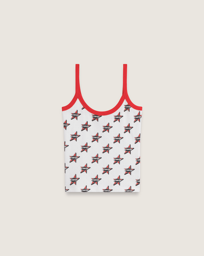 Vans Kiki Cami Tank Top in Racing Red