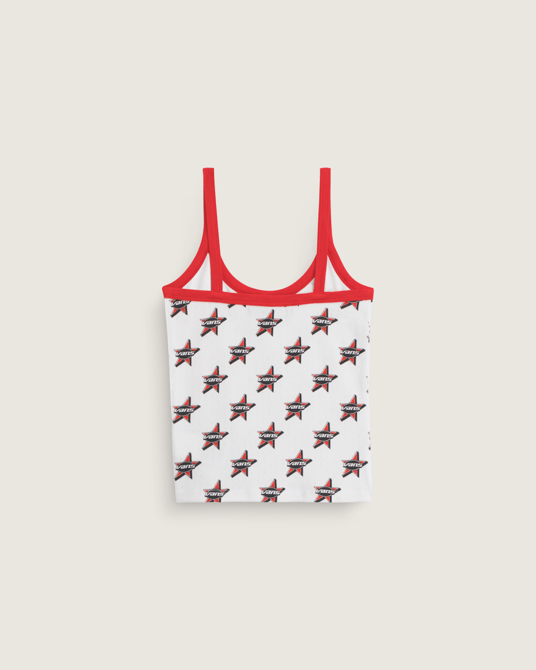 Vans Kiki Cami Tank Top in Racing Red