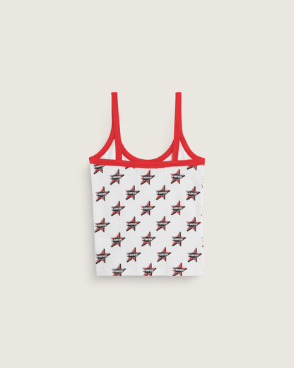 Vans Kiki Cami Tank Top in Racing Red