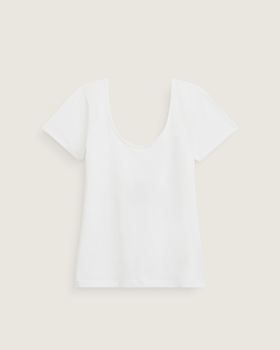 Vans Double Scoop T-Shirt in True White