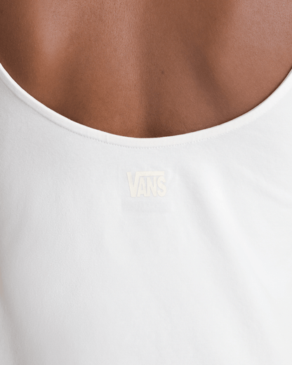 Vans Double Scoop T-Shirt in True White