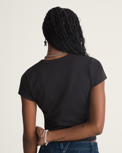 Vans Jersey Knit Shirt in Black