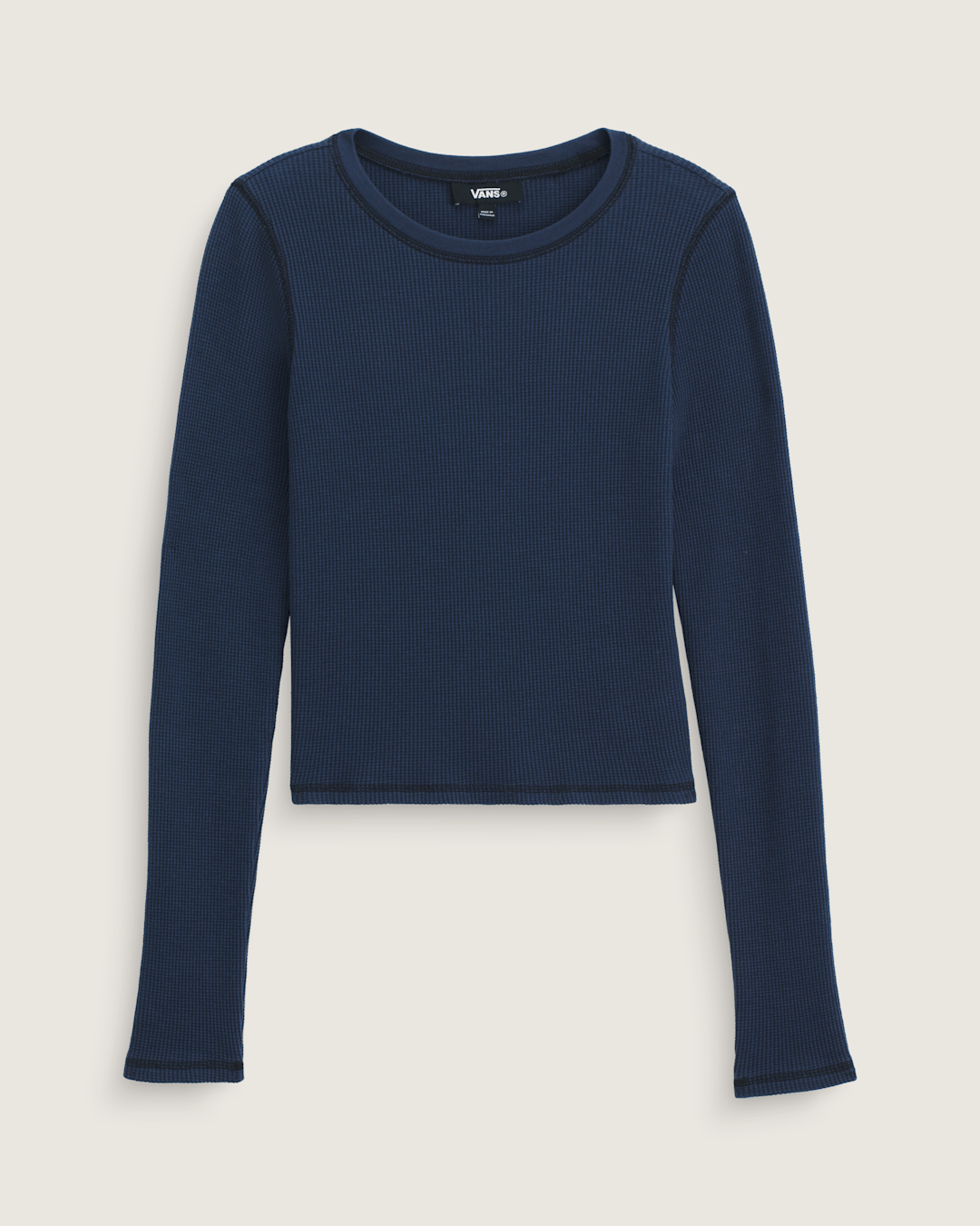 Vans Waffle Long Sleeve in DRESS BLUES
