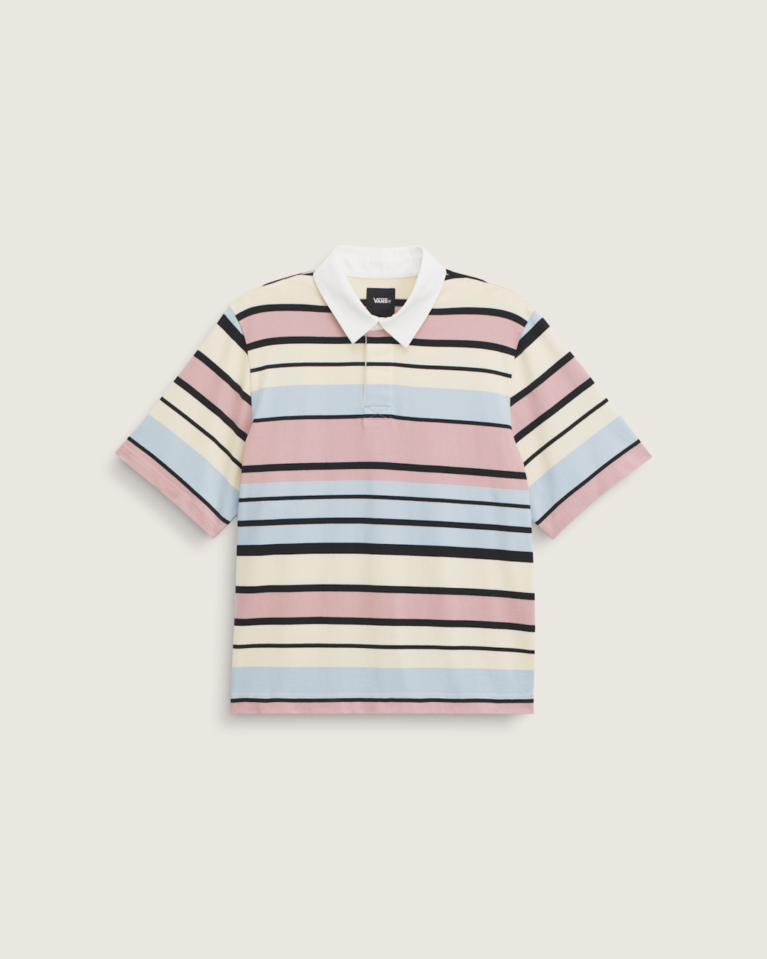 Vans Rugby Shirt in Misty Mauve Red