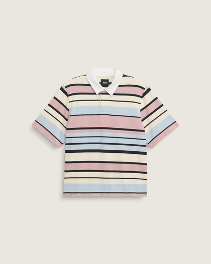 Vans Rugby Shirt in Misty Mauve Red