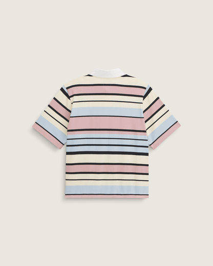 Vans Rugby Shirt in Misty Mauve Red