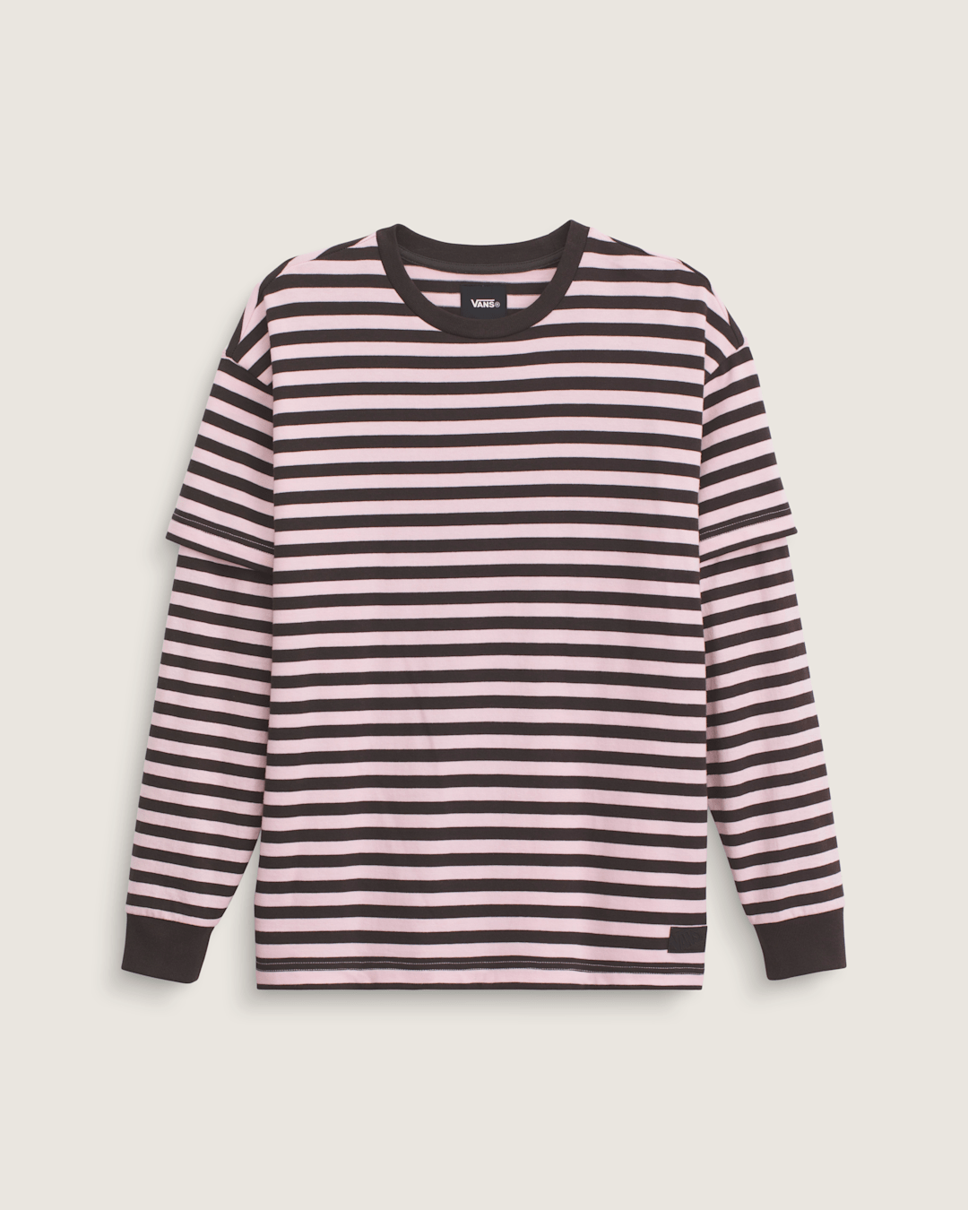 Vans Twofer Shirt in Coral Blush Pink