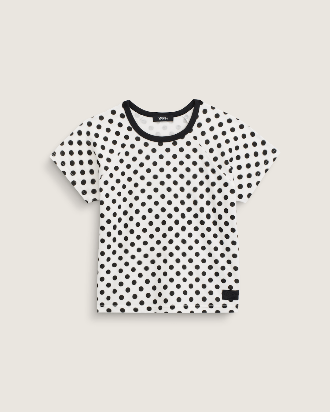 Vans Gracie Raglan T-Shirt in Blanc De Blanc White