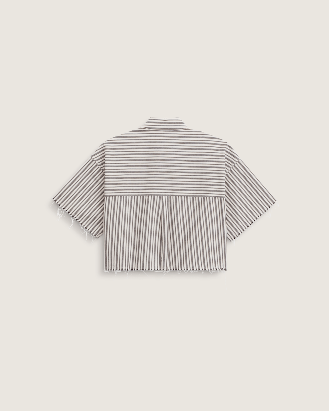 Vans Crop Shirt in Black-White