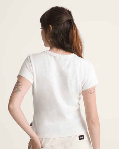 Vans Jersey Knit Shirt in Marshmallow White