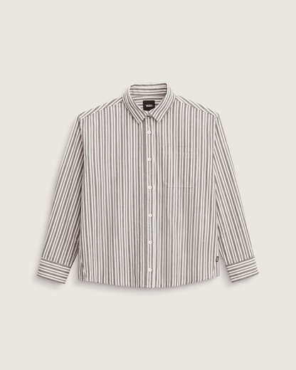 Vans Utility Stripe Shirt in Black-White