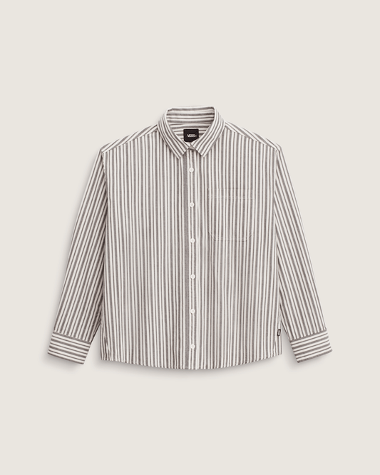 Vans Utility Stripe Shirt in Black-White