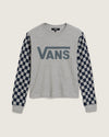 Heather Grey / Navy Blue