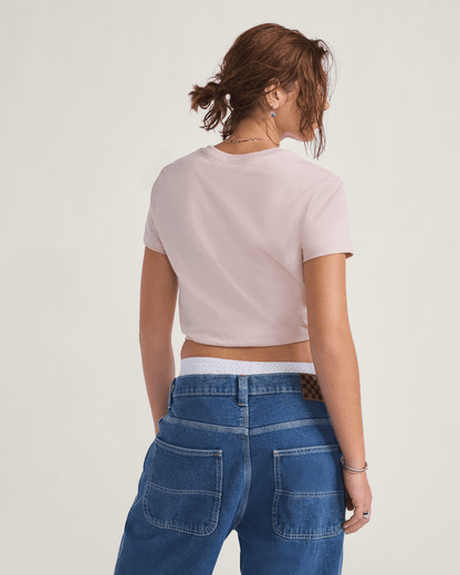 Vans Salton T-Shirt in Sepia Rose Pink