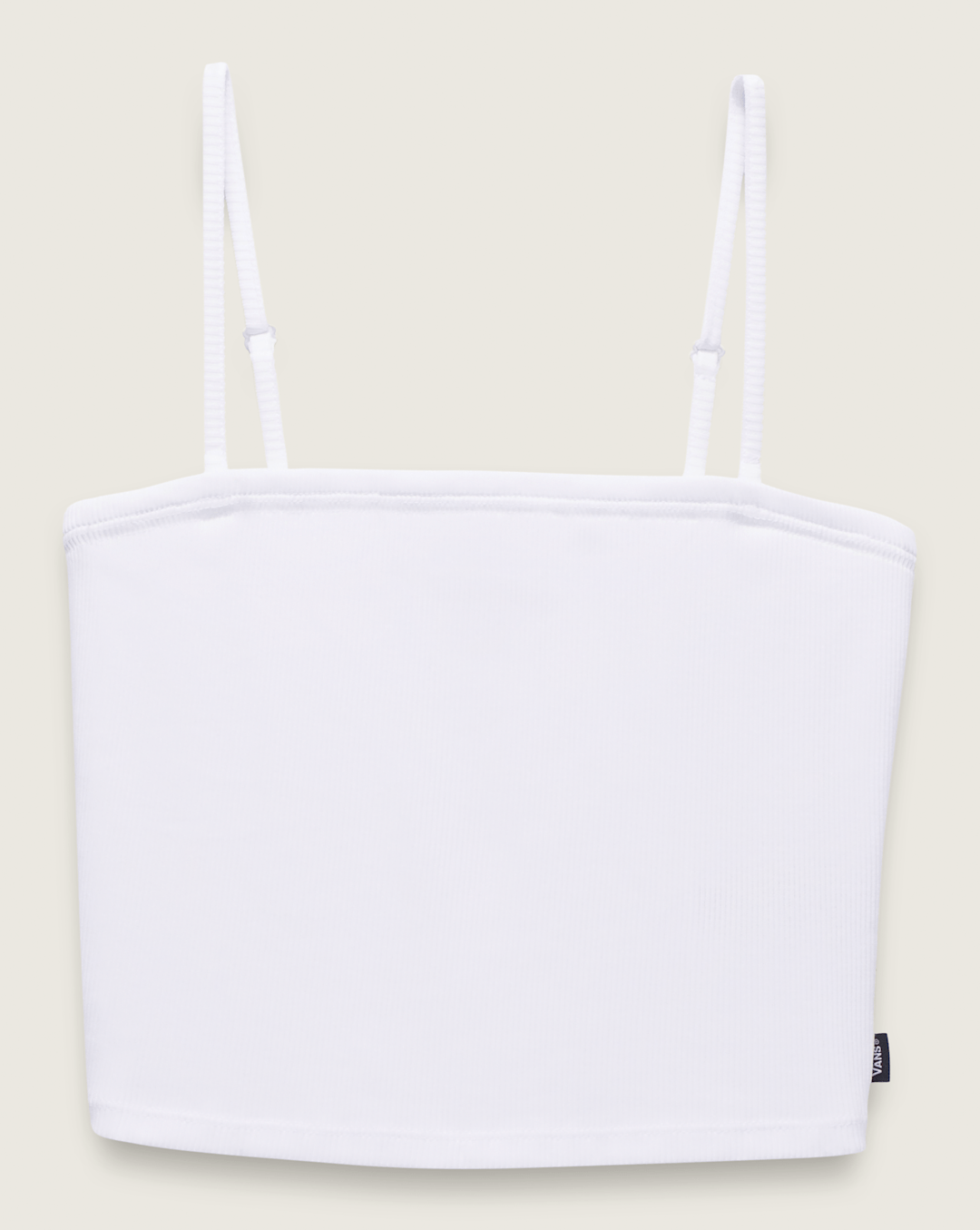 Vans Drew Rib Tube Top in White
