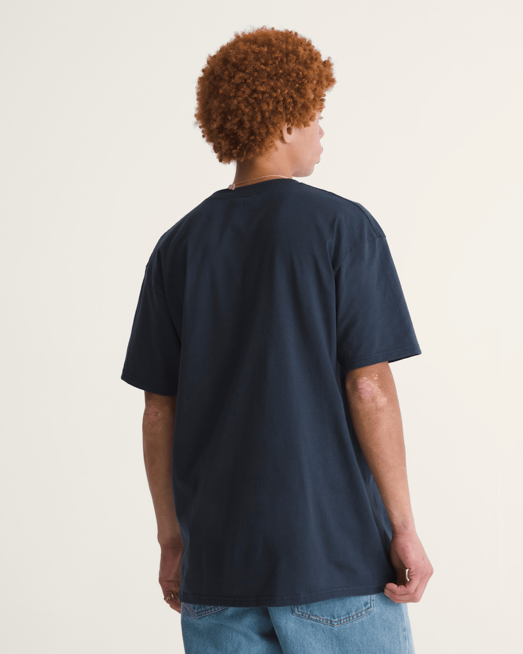 Vans Blur Drop T-Shirt in Navy