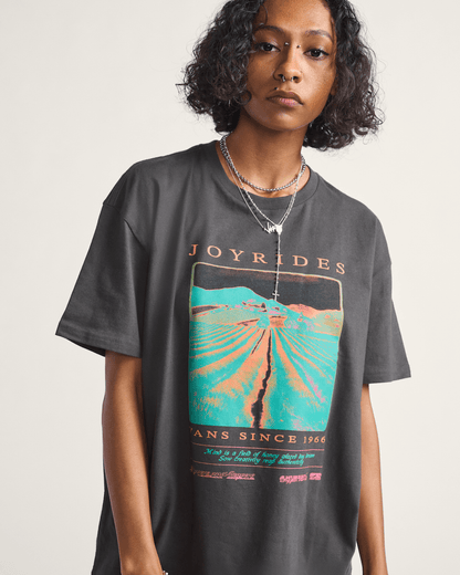 Vans Honeyfields T-Shirt in Faded Black