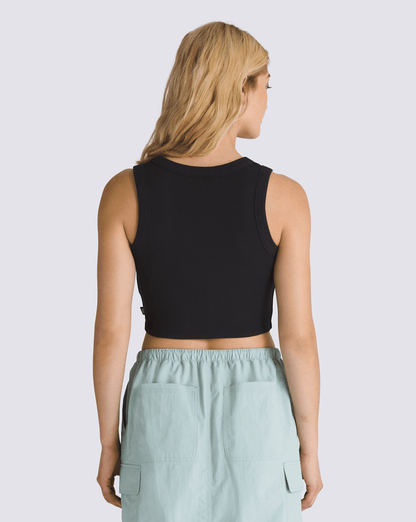 Vans Drew Rib Tank Top in Black