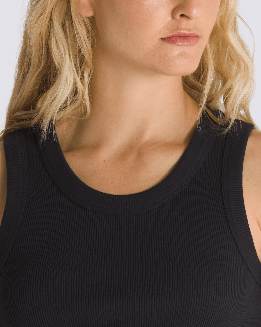 Vans Drew Rib Tank Top in Black