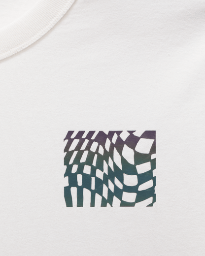 Vans Wildthorn Reflective T-Shirt in Cream White