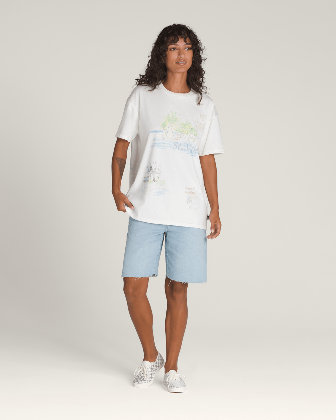 Vans Vintage St. Vans T-Shirt in White