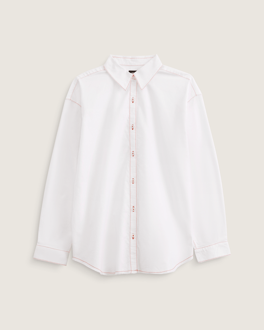 Vans Gillian Button Up Shirt in White