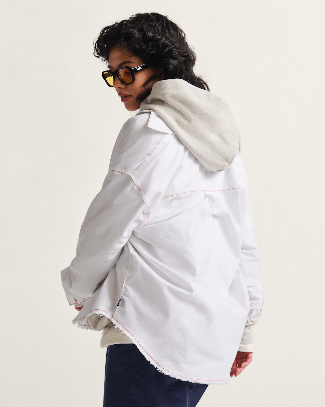 Vans Gillian Button Up Shirt in White