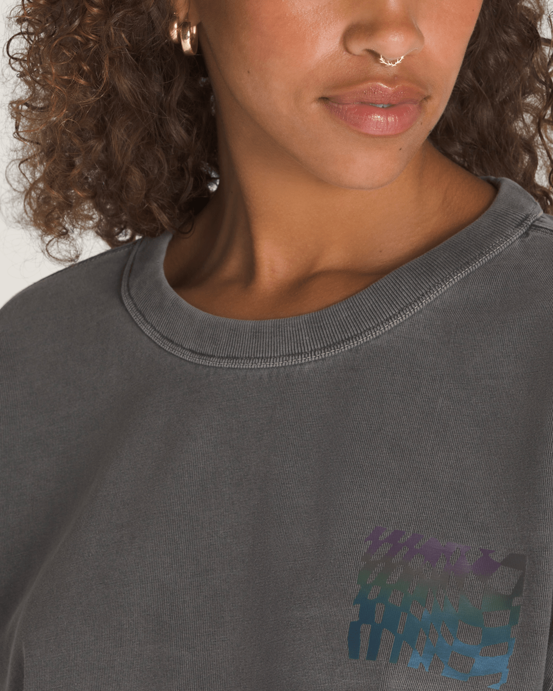Vans Wildthorn Reflective T-Shirt in Faded Black