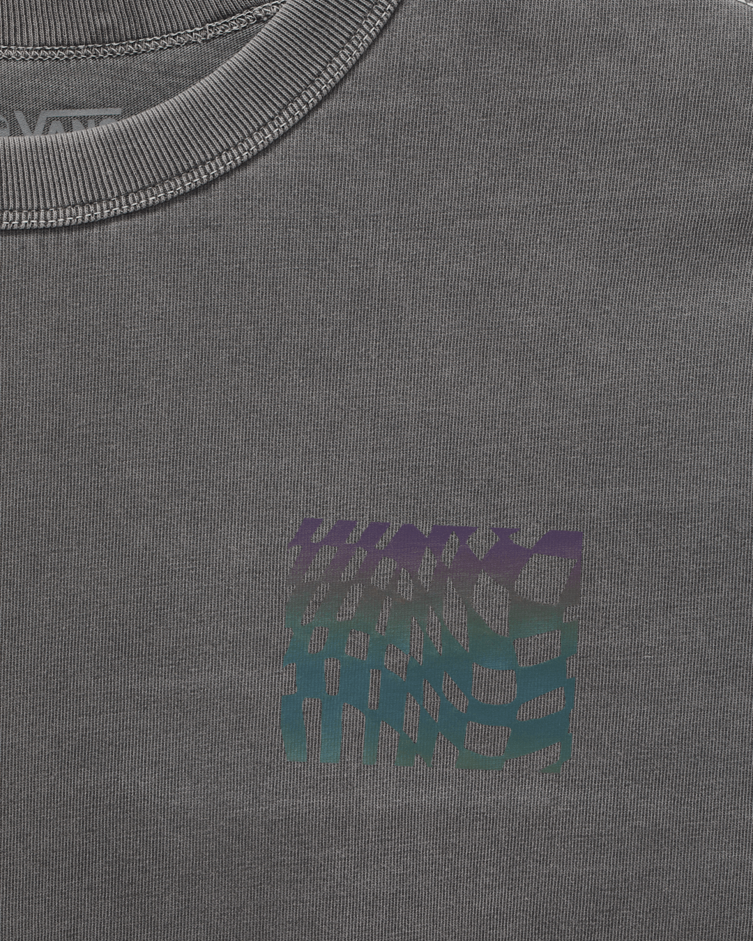 Vans Wildthorn Reflective T-Shirt in Faded Black