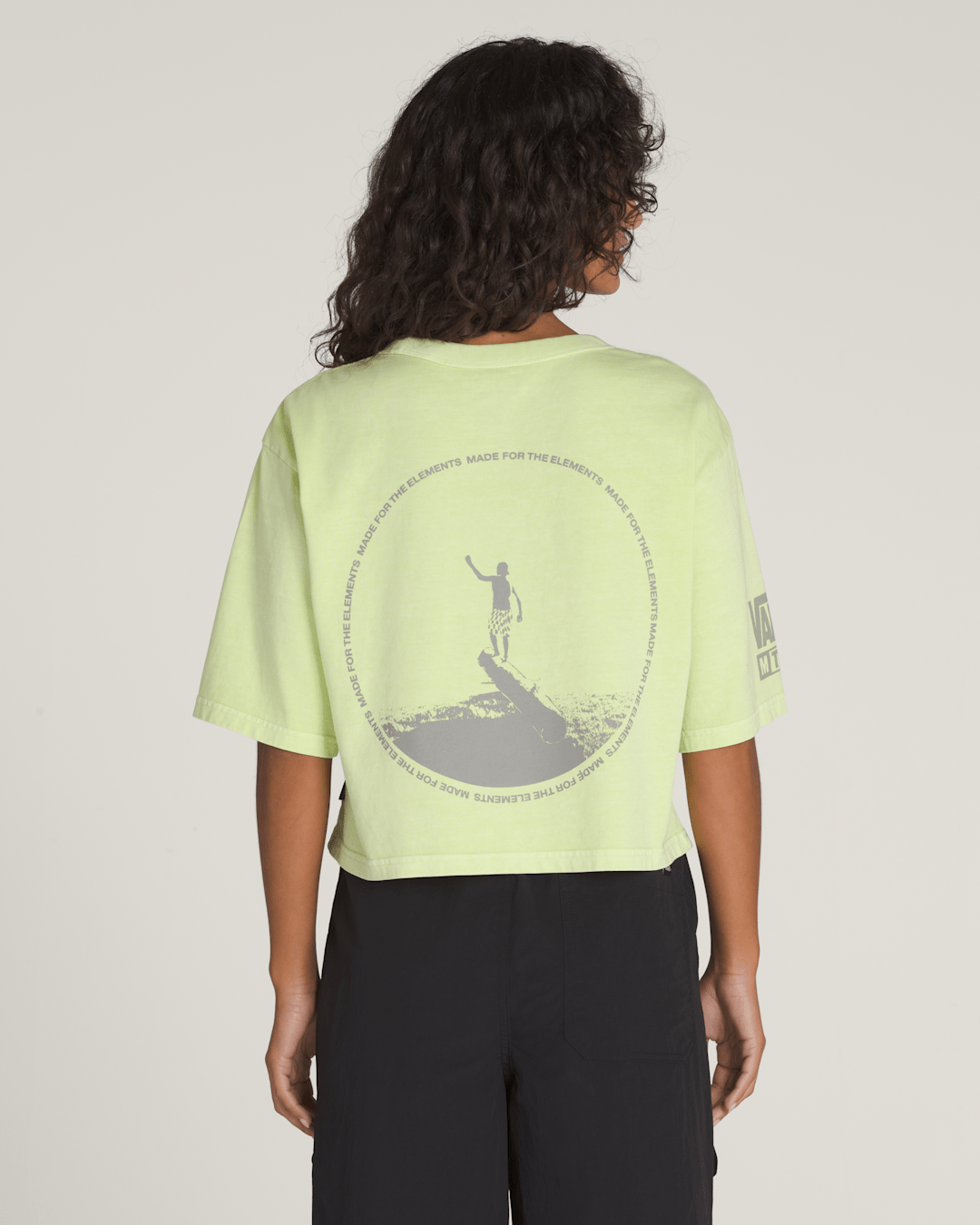 Vans Big Cypress T-Shirt in Shadow Lime Green