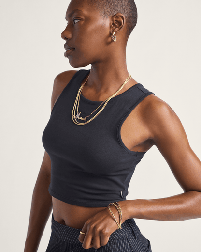 Vans Vans Script Tank Top in Black