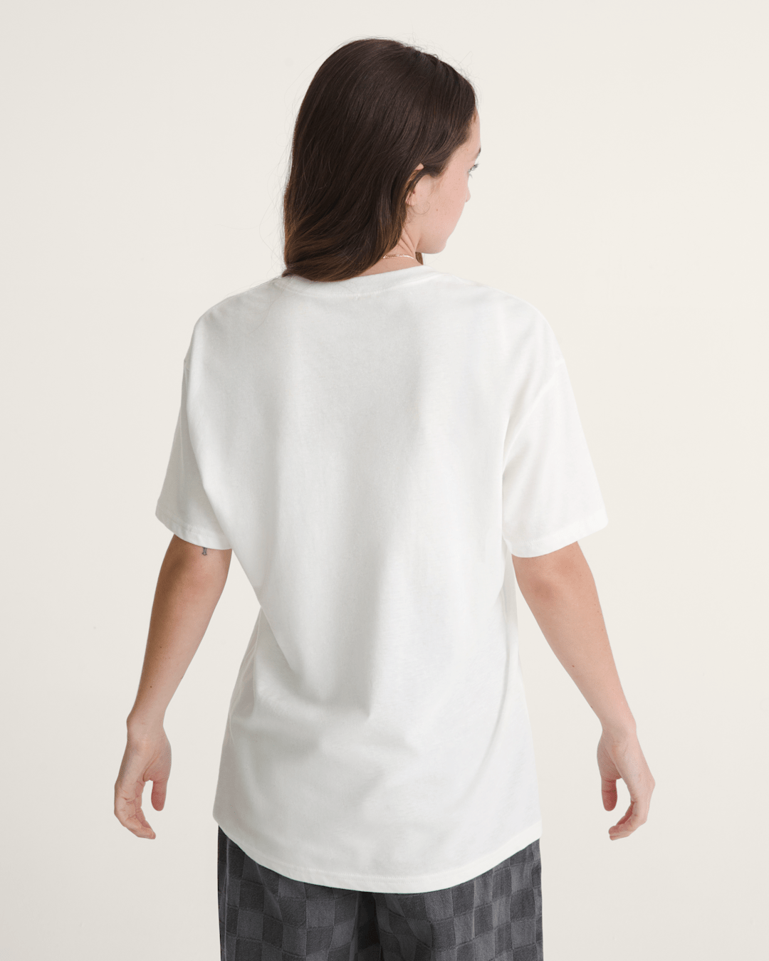 Vans World Peace T-Shirt in Heather White