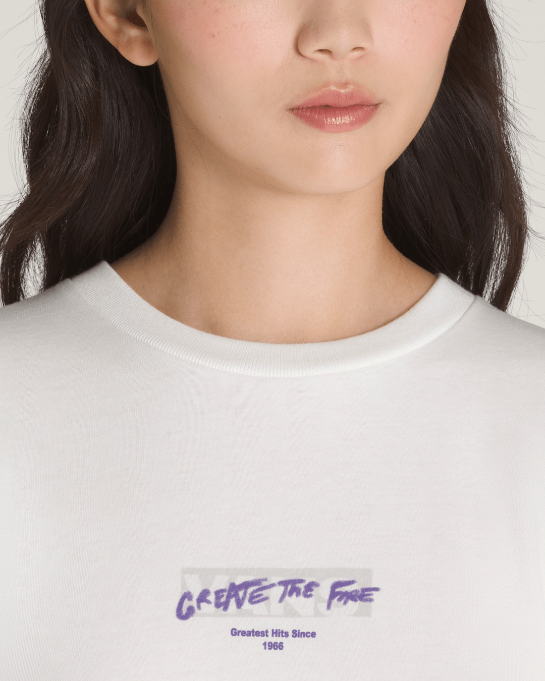 Vans Firemade T-Shirt in White / Purple