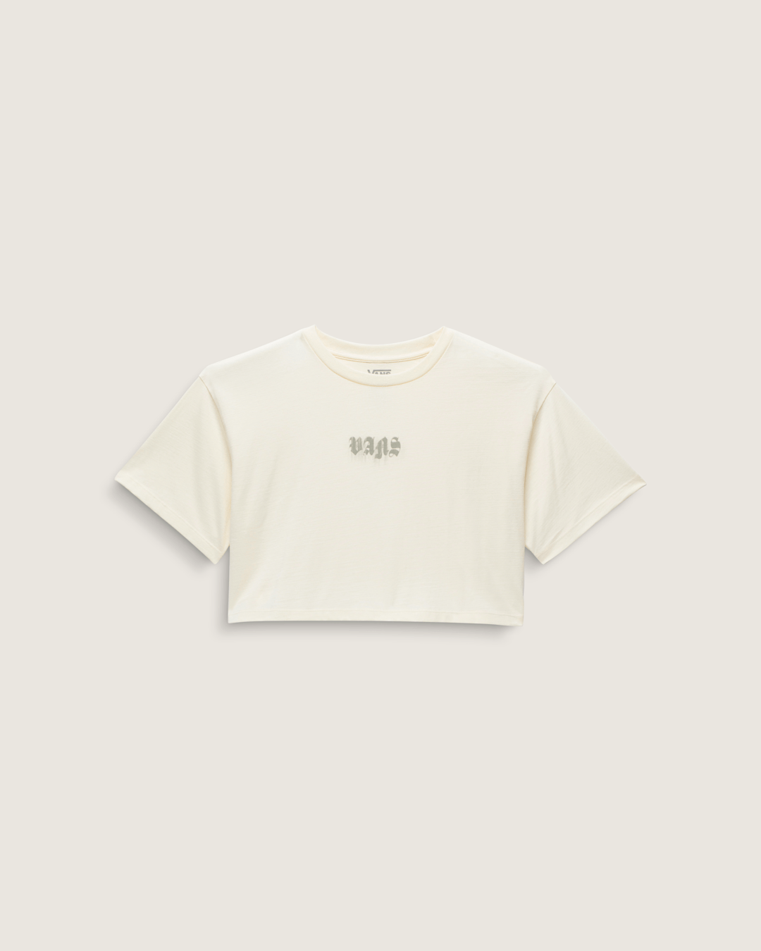 Vans Grafitti Nightwash T-Shirt in Lemon Icing Cream White