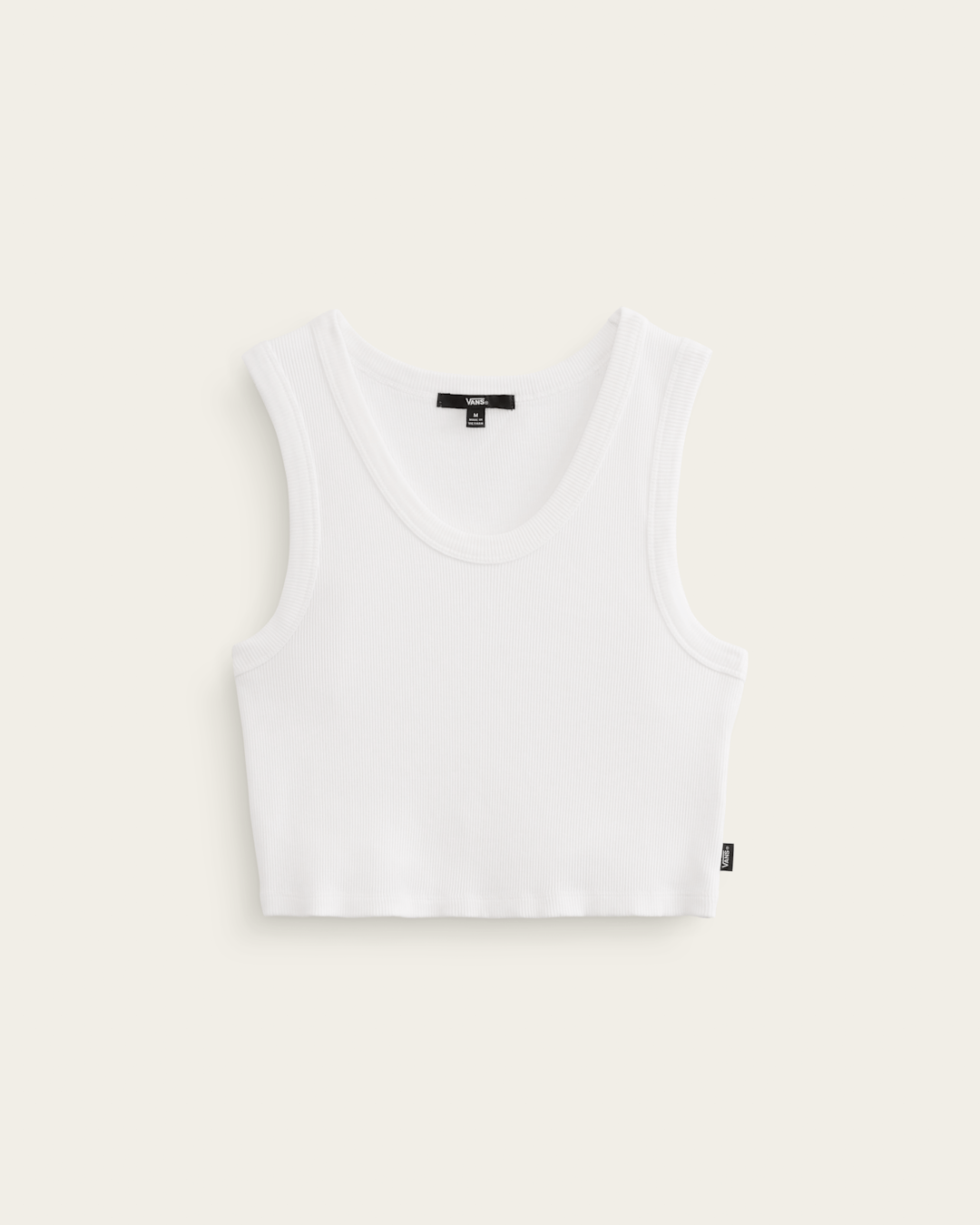 Vans Drew Rib Tank Top in White