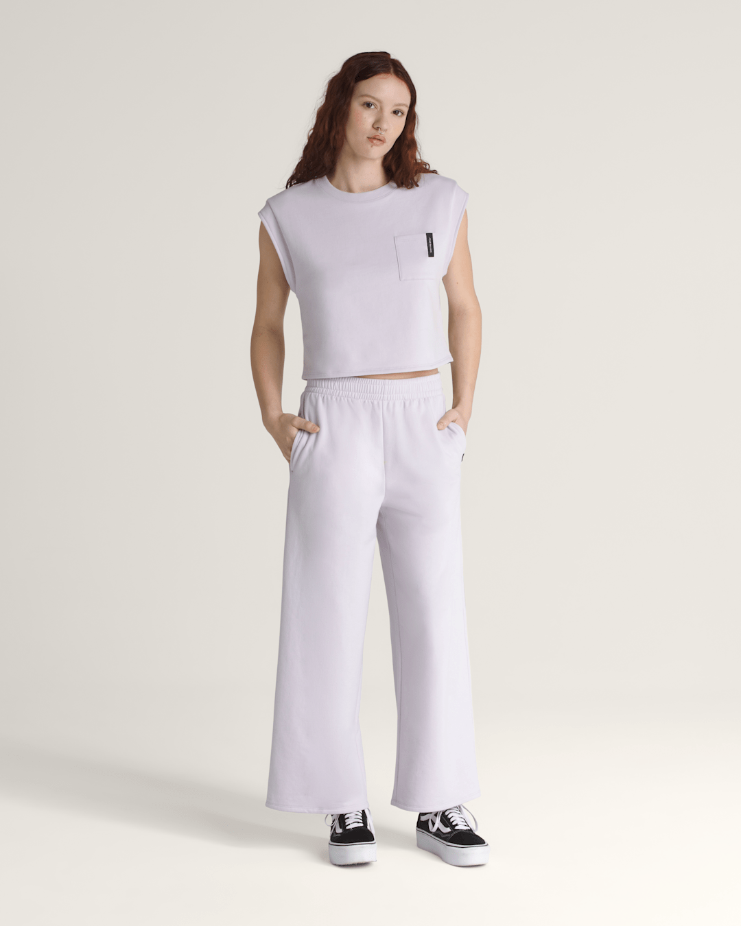 Vans Bryn Sleeveless Top in Evening Haze Grey