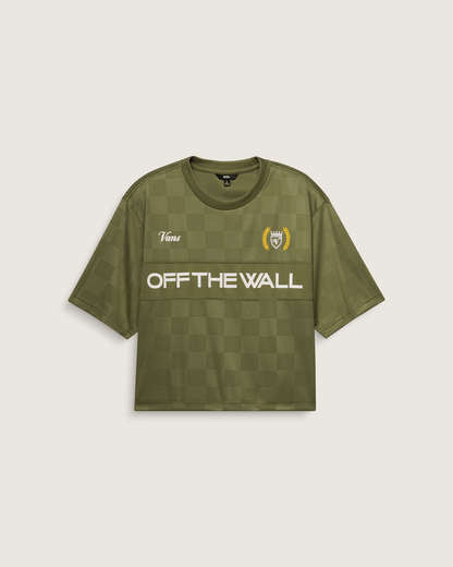 Vans Stevies Sports Jersey in Loden Green