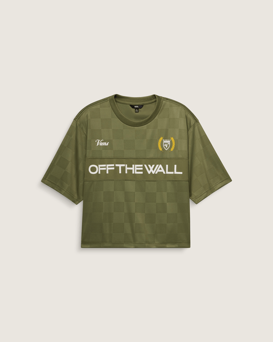 Vans Stevies Sports Jersey in Loden Green